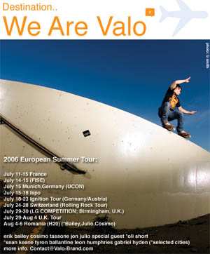 Valo European Summer Tour