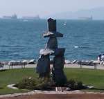 Vancouver : English Bay False Creek, Kitsilano Beach