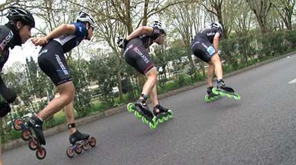 Temps breton sur le Vannes Roller Marathon