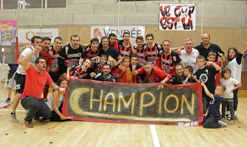N1 Elite : La Vendéenne &#8211; championne de France de rink hockey 2016