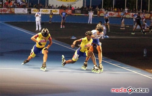 Junior ladies - impressive sprint !