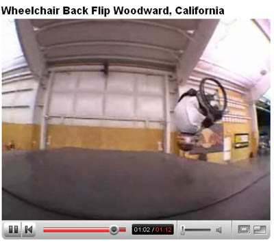 backflip en fauteuil roulant