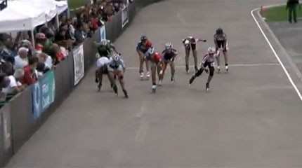 Vidéo des relais à l&rsquo;américaine au France Piste 2012