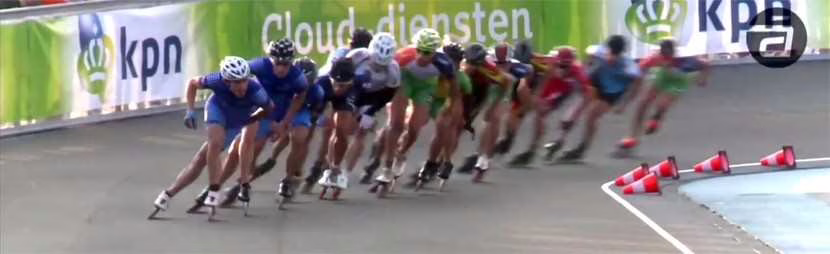 Championnat d&rsquo;Europe roller course 2013 : élimination seniors hommes