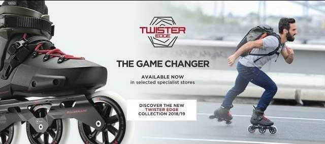 Rollerblade change la donne avec le roller freeride Twister Edge 2018