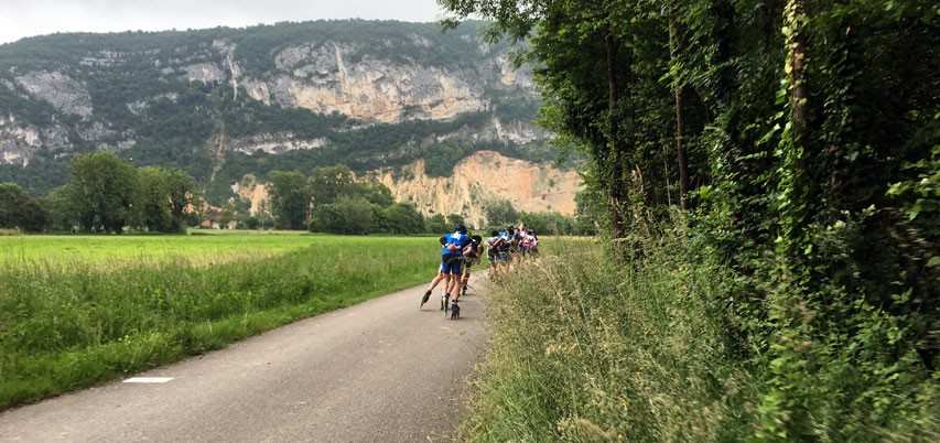 Quelques minutes du Rollathlon 2016 depuis la moto de tête