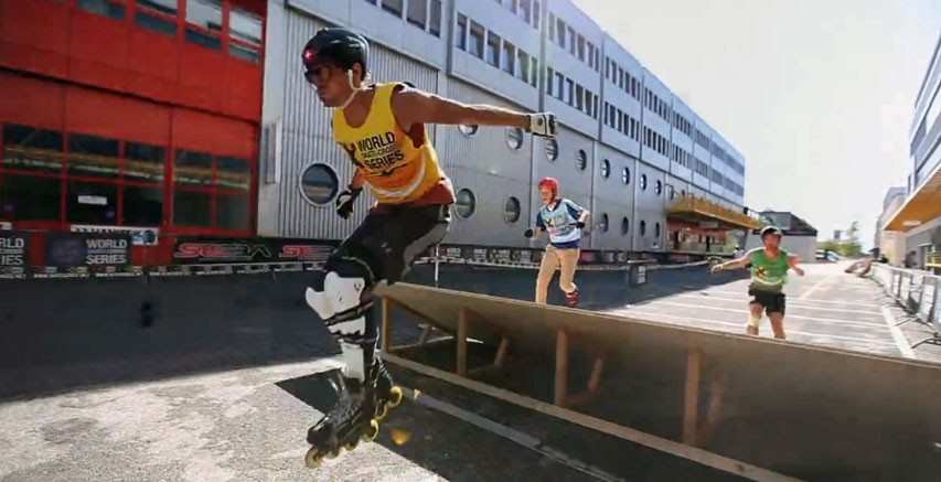 Skatecross at the 2015 Sevelin Urban Festival