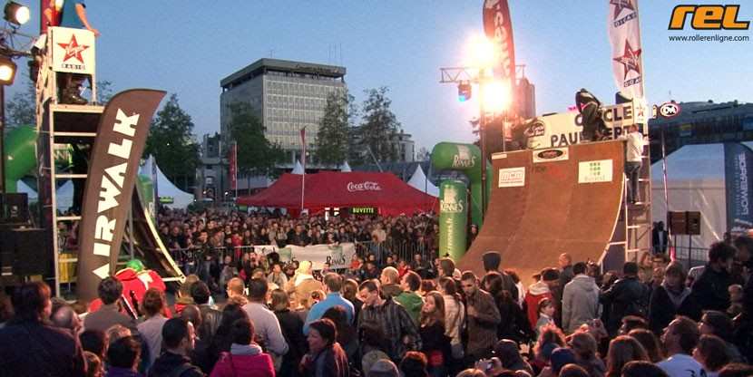 Show de rampe de Rennes sur roulettes 2012