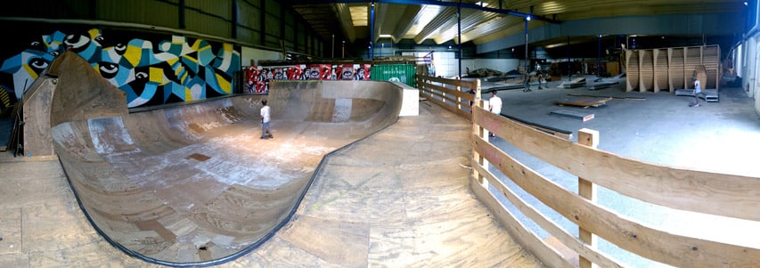 Caserne Niel (le bowl du Hangar Darwin) Caserne Niel (le bowl du Hangar Darwin)