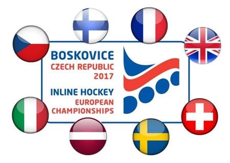 Championnat d&rsquo;Europe de roller hockey U18 et senior dames 2017 à Boskovice (République Tchèque)