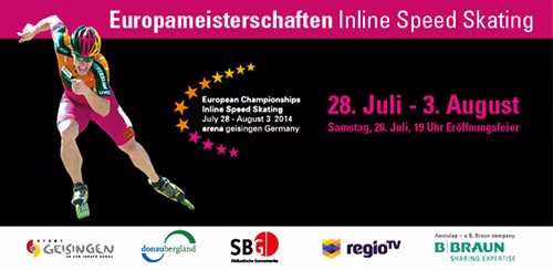 Les patineurs français au championnat d&rsquo;Europe de Roller Course 2014