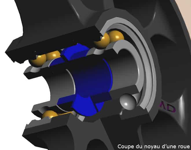 Entretoises pour axes de 8 mm