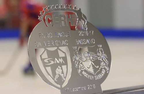 Euroligue rink hockey 2016-2017 : le match SA Mérignac &#8211; Bassano en 5 minutes