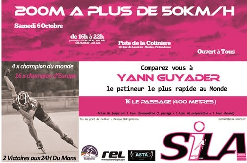 Challenge de tour lancé 2012 à la piste de roller course de la Colinière à Nantes (44)