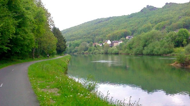 La voie verte des Ardennes dans la Meuse en 2010