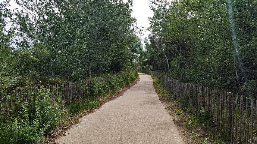 La nouvelle voie verte de Carnon à la Grande Motte La nouvelle voie verte de Carnon à la Grande Motte