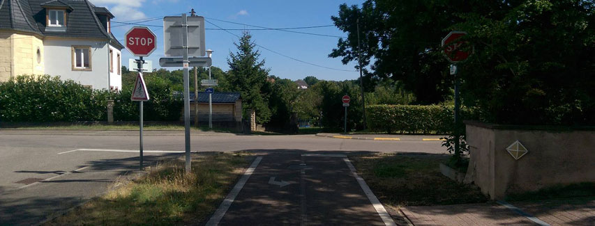 Fin de la voie verte de Molsheim à Romanswiller