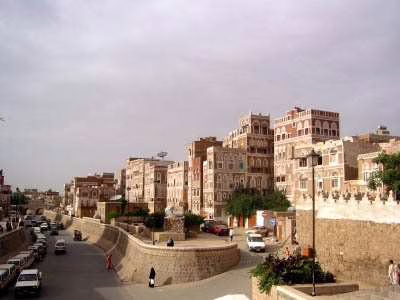 Premier marathon roller au Yemen en 2006