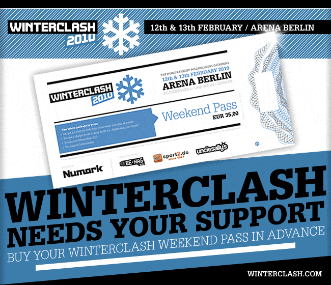 Le Winterclash 2010 a besoin de votre soutien pour perdurer !