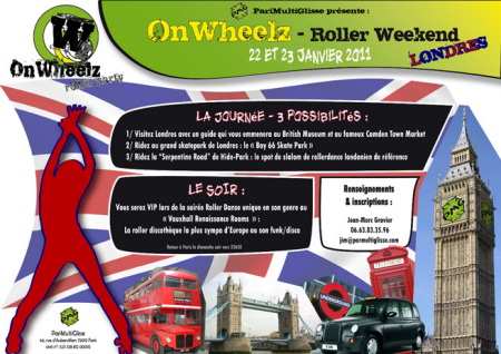 Weekend OnWheelz 2011 à Londres avec PariMultiGlisse (Royaume-Uni)