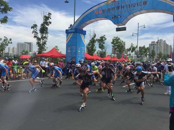 Patxi Peula (ESP) et Nana Lee (KOR) s&rsquo;imposent à la World Inline Cup 2017 de Harbin en Chine