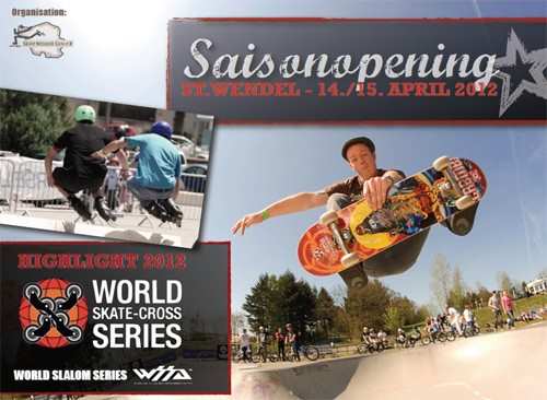 World Skate Cross Series 2012 à Saint-Wendel (Allemagne)