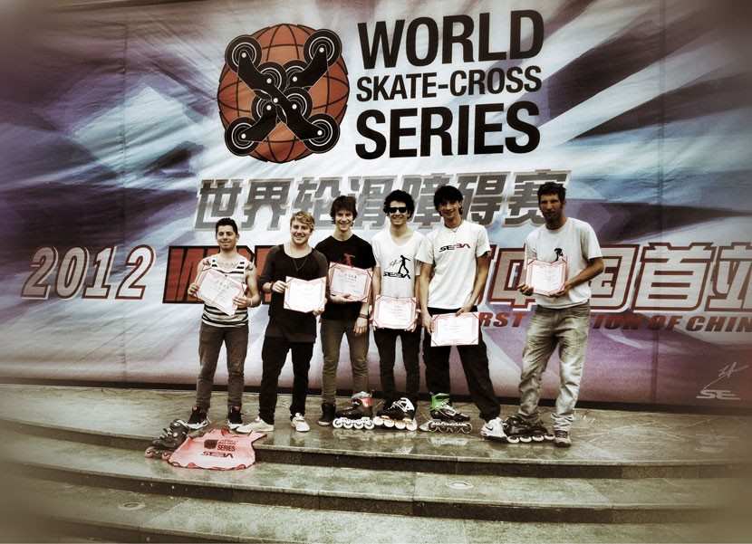 3ème étape des 2012 World Skate Cross Series à Beidaihe (Chine)