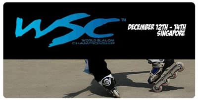 Logo du championnat du monde roller slalom WSSA 2008