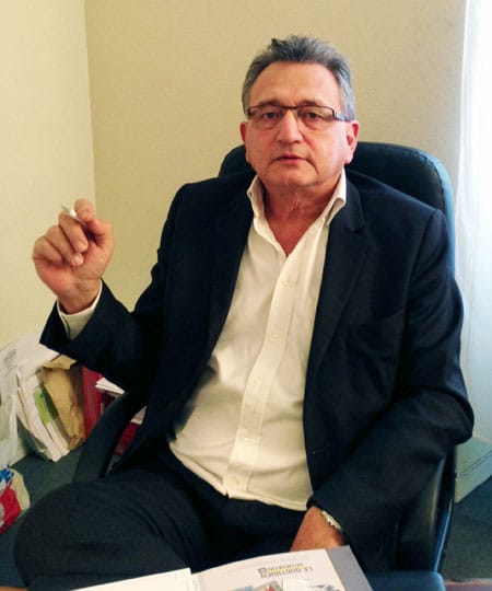 Xavier Fança, médecin fédéral et candidat à la présidence de la FFRS