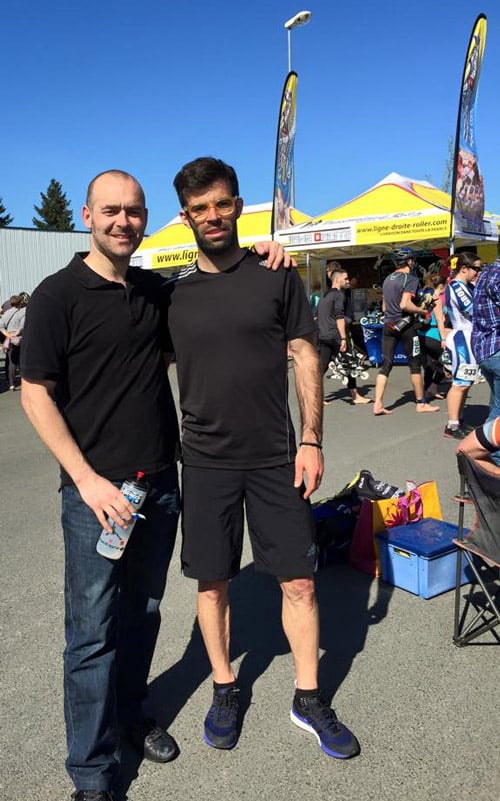 Yann Arnoux et Yann Guyader