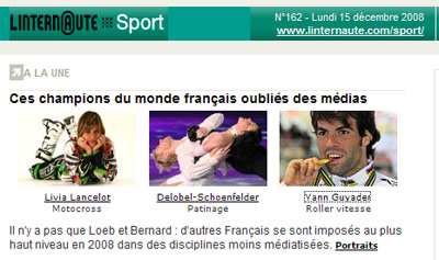 L’internaute fait la part belle au roller